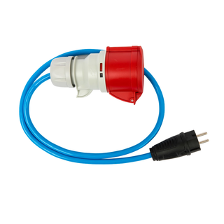 CH-02-02 Adapter 22 kW Home plus auf Schutzkontaktstecker 16 A Rosier Online Shop